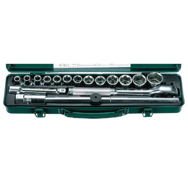 4617M-Socket Wrench Set- 1/2" Drive- 17 Pcs