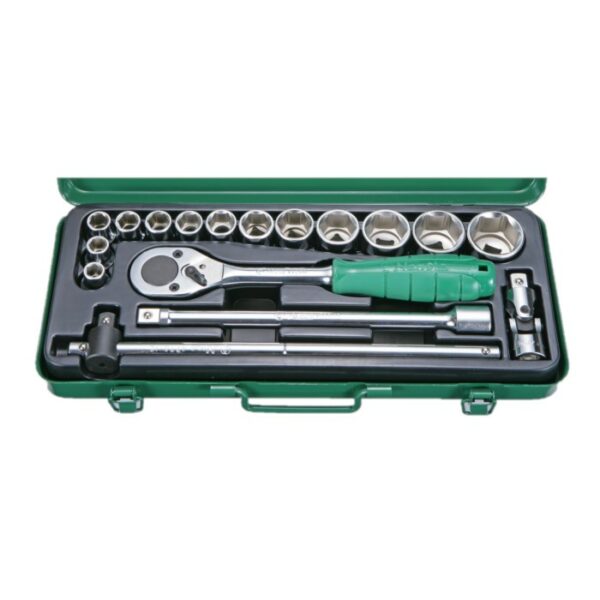 4618MG- Socket Wrench Set- 1/2" Drive- 17 Pcs