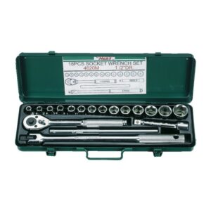 4620M-Socket Wrench Set-1/2" Drive- 18 Pcs