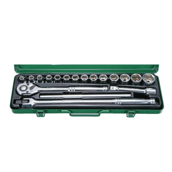 4620MEP-Socket Wrench Set- 1/2" Drive- 18 Pcs