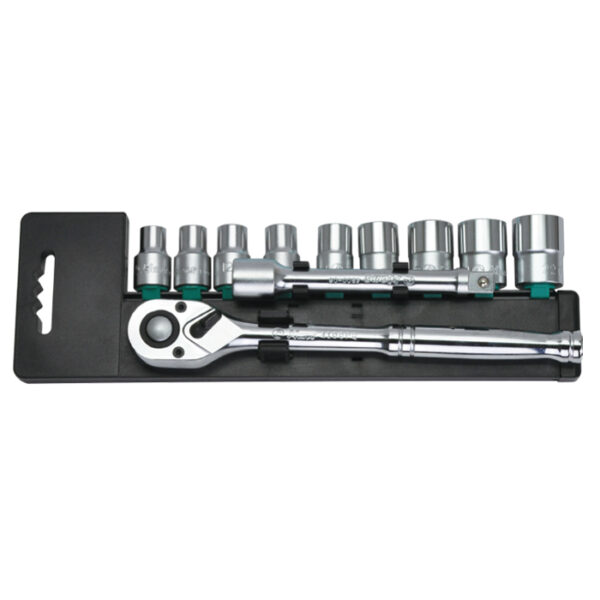 46211- Socket Wrench Set-1/2"Drive-11 Pcs