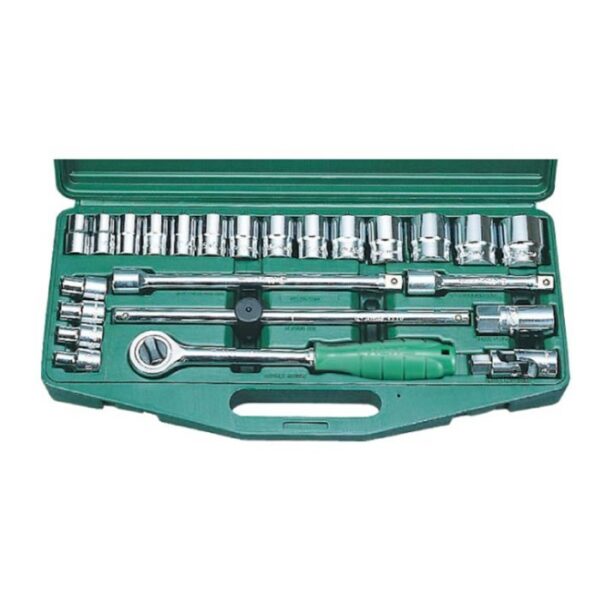 4626MB3G- Socket Wrench Set- 1/2" Drive- 24 Pcs