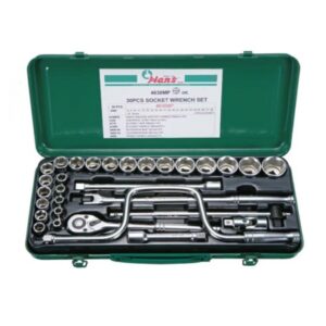 4630MP- Socket Wrench Set- 1/2" Drive- 30 Pcs