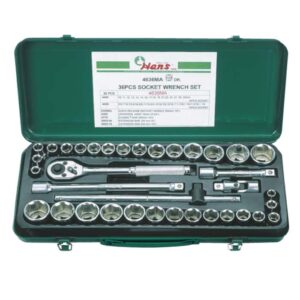 4636MA-Socket Wrench Set- 1/2" Drive- 36 Pcs