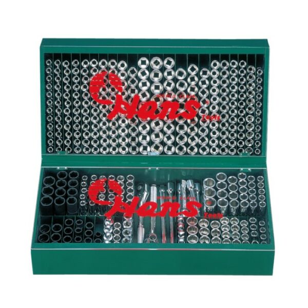 46399M/A Socket Wrench Set in Metal Display Stand-1/2" Drive- 399 Pcs