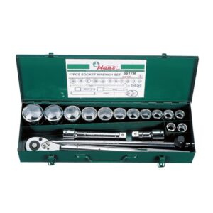 6617M- Socket Wrench Set- 3/4" Drive- 17 Pcs