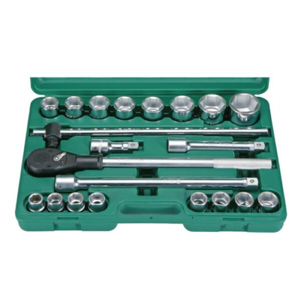 6622MB- Socket Wrench Set- 3/4" Drive- 21 Pcs