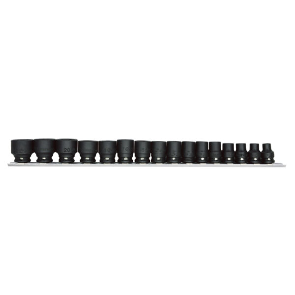 83616MC-Impact Socket Set(16PCs)-3/8" Drive