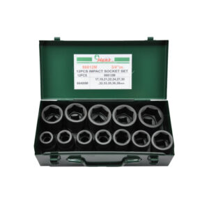 86612M-Impact Socket Set-(12PCs)-3/4" Drive