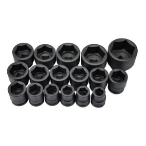 86617M1B- Impact Socket Set-17PCs- 3/4"Drive