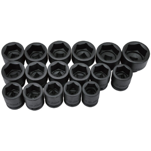 86617MB- Impact Socket Set-17PCs- 3/4"Drive