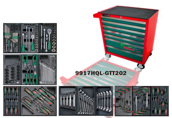 GTT-202 Great Tool Trolley Group in 202 PCs