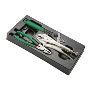 TT-23U/ Plier and Adjustable Wrench Set- 3 Pcs