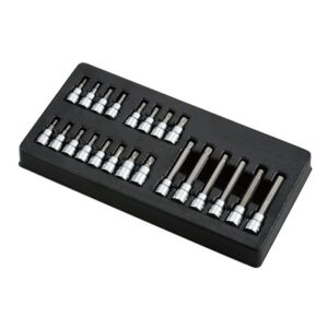 TT-44/ Bit Socket Set- 22 Pcs- 3/8" Drive