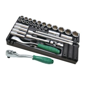 TT-4634/ Socket Wrench Combo Set- 34 Pcs- 1/2" Drive