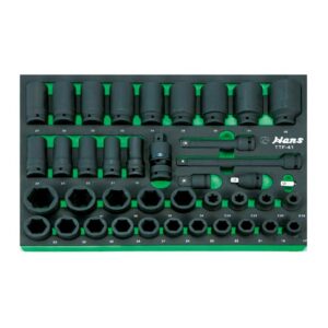 TTF-41/ Impact Socket Set- 40 Pcs- 3/4" Drive