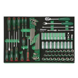 TTF-78/79- Screwdriver and Socket Wrench Combo Set- 3/8" Drive  