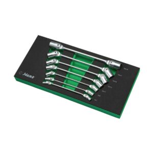 TTF-9/ Double Flex Socket Wrench Set- 7 Pcs